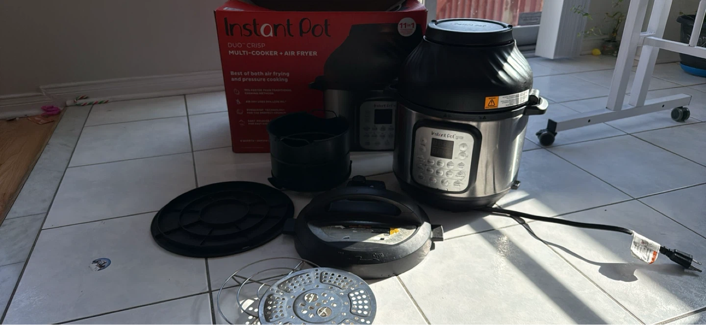 Instant Pot Duo Crisp Multi-Cooker + Air Fryer 6Qt - photo 2