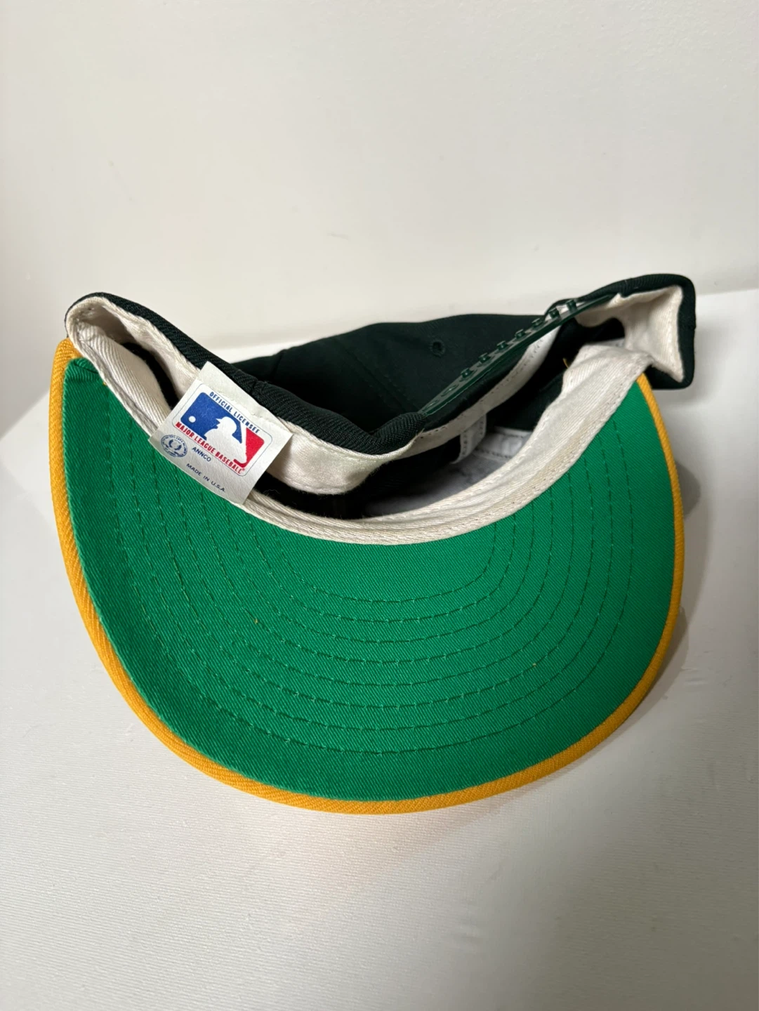 Vintage Oakland Athletics snapback hat 90s MLB starter nike - photo 4