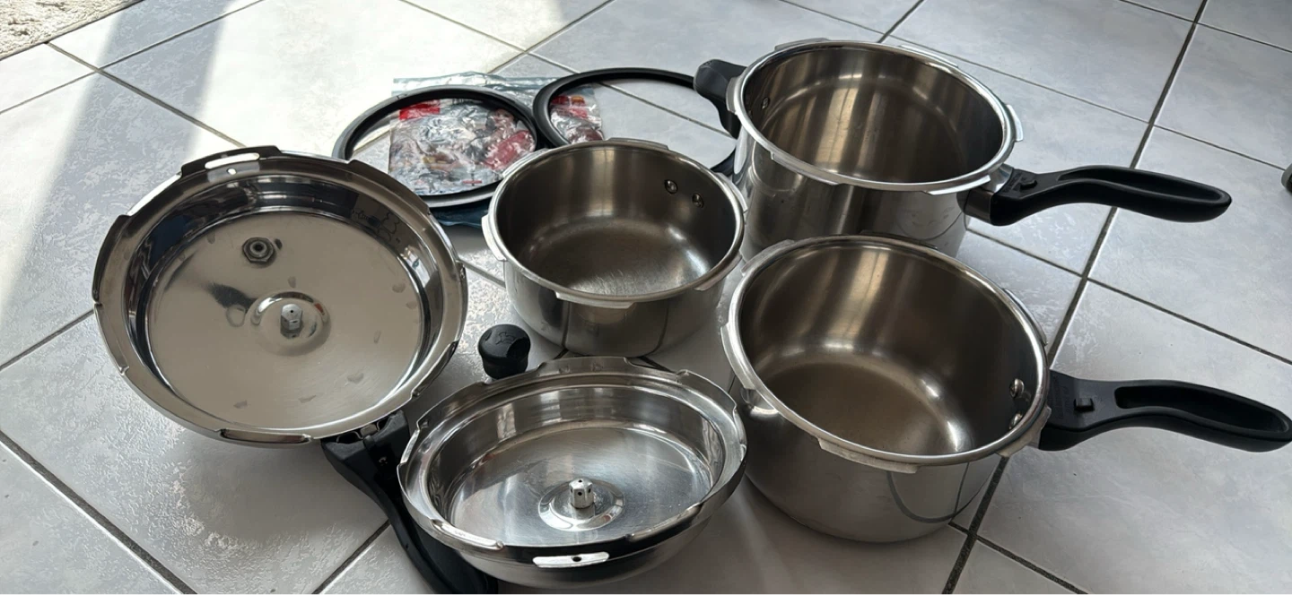 Pressure Cooker Set 5L,3L&2L