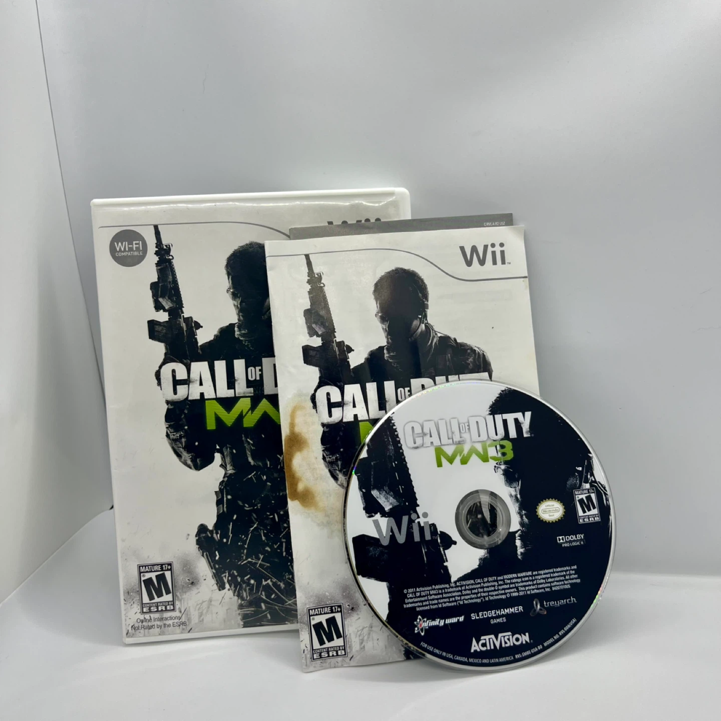 Call of Duty: Modern Warefare 3 Wii CIB- Tested & Working