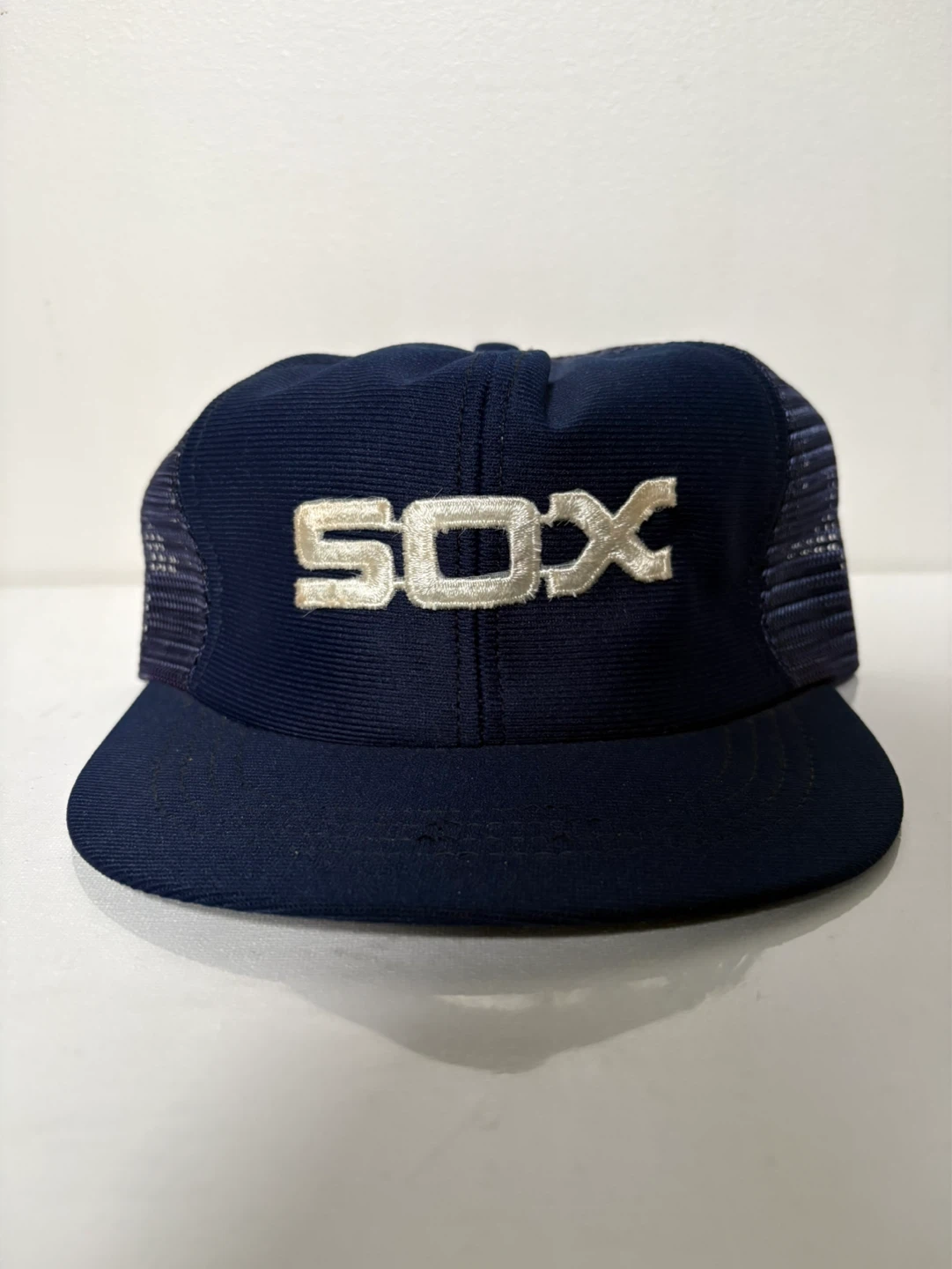 Vintage Chicago White Sox snapback trucker hat 90s MLB starter - photo 2