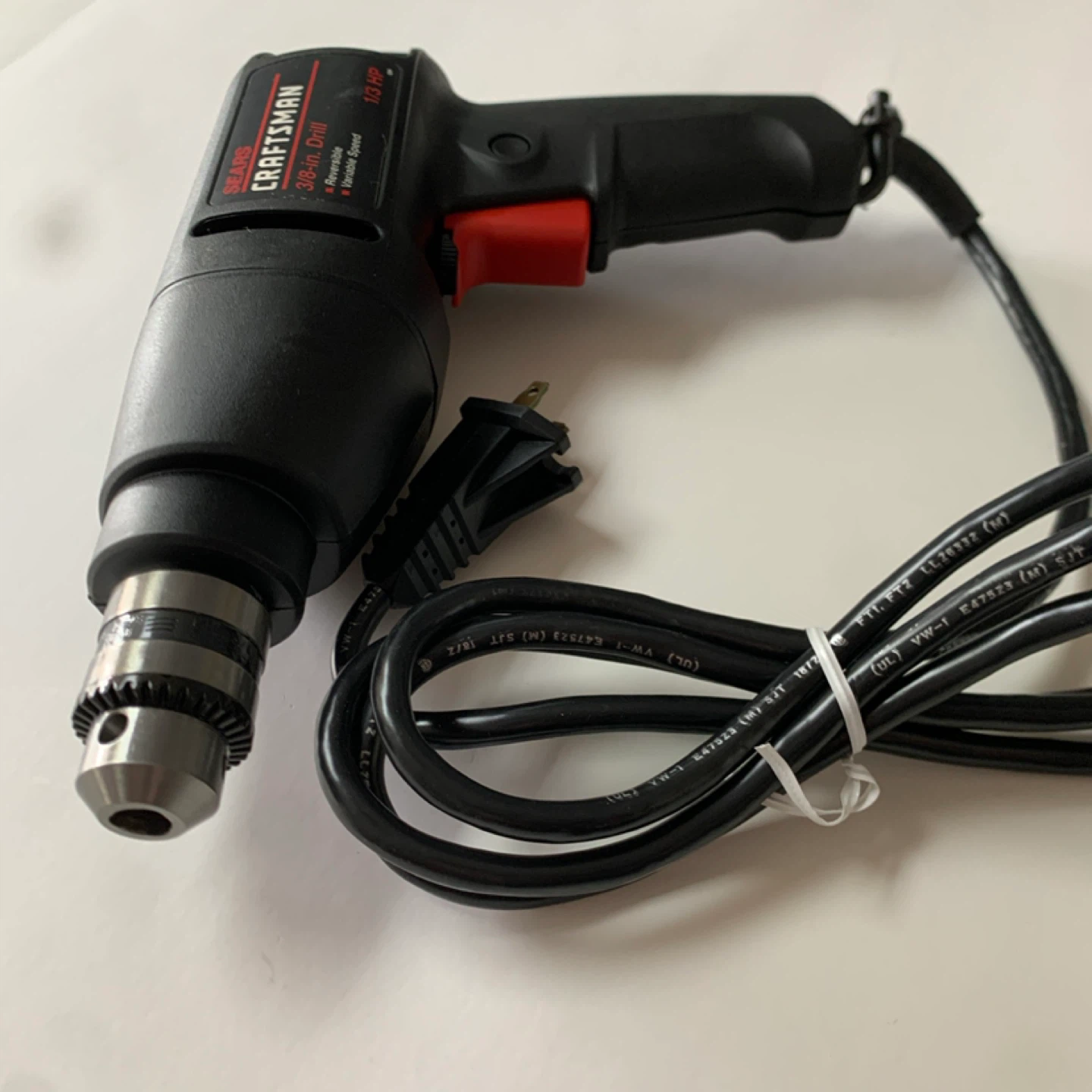 Sears Craftsman 3/8-in. Variable Speed Drill - photo 3