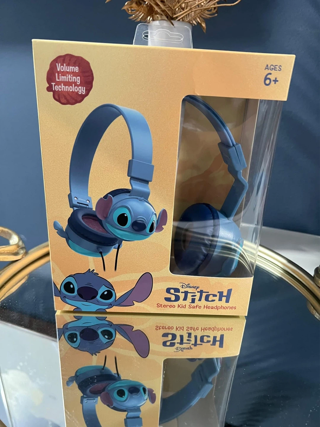 Disney Stitch Stereo Kid Safe Headphones