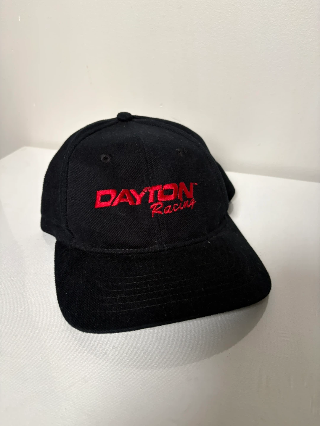 Vintage Dayton Racing snapback hat 90s nascar speedway cars