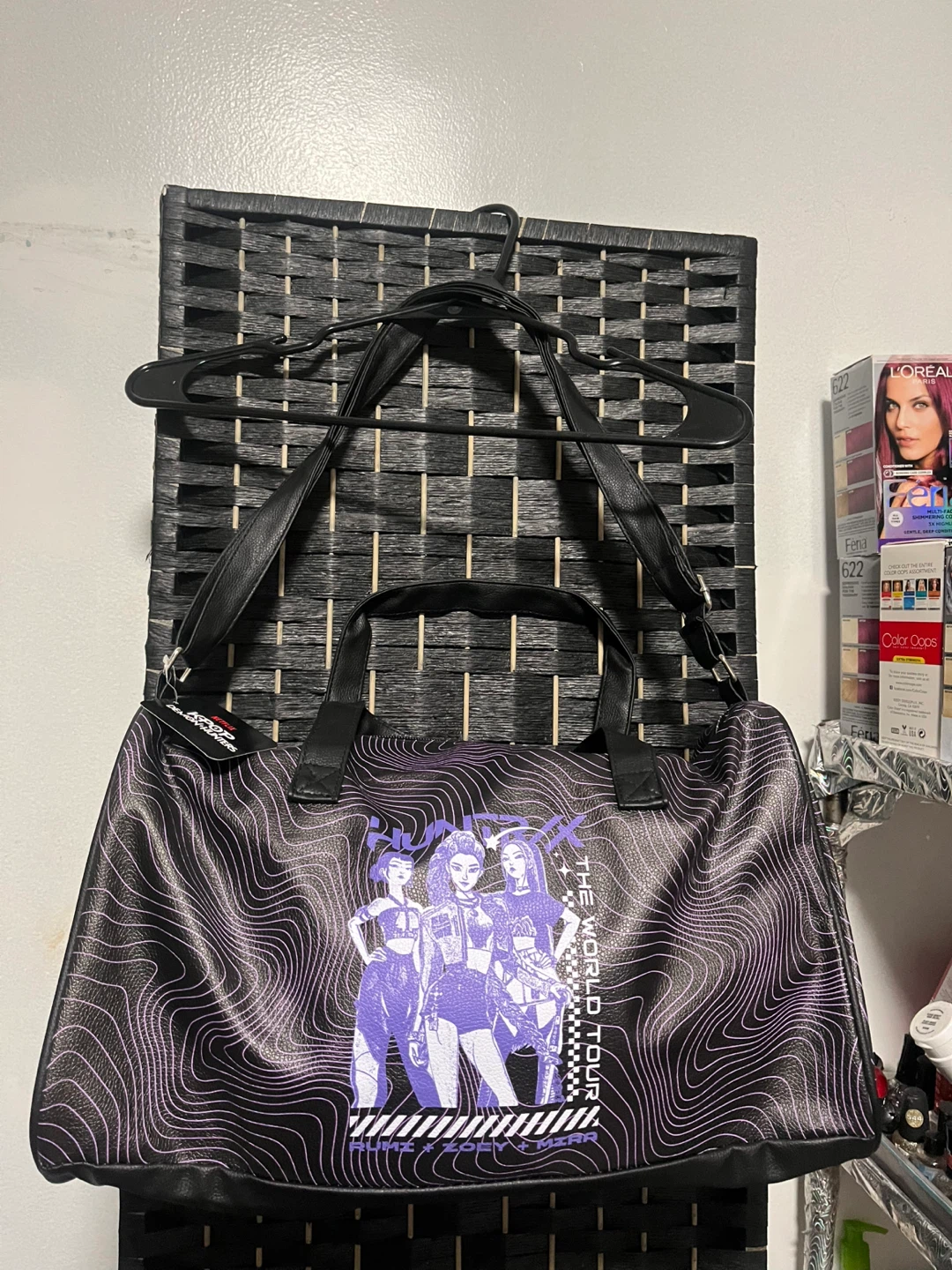 KPOP Demon Hunters World Tour Duffel Bag