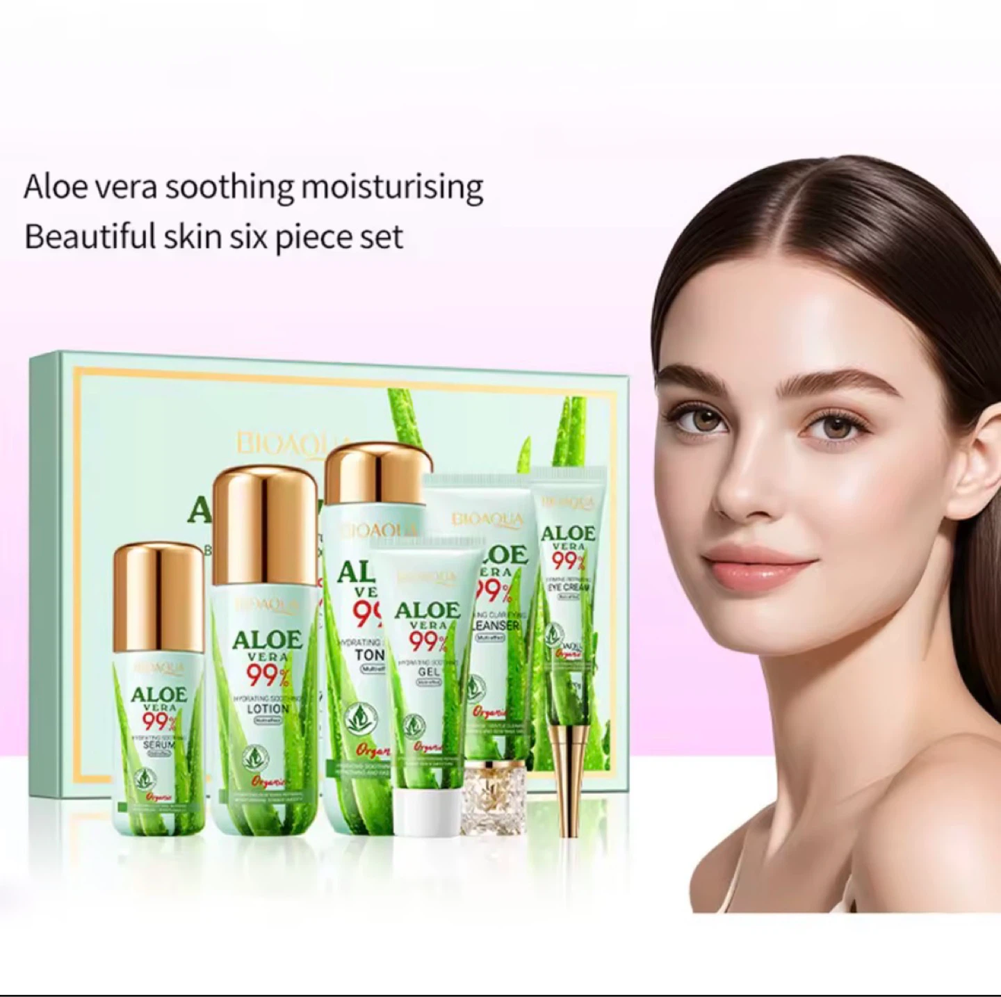 BIOAQUA Aloe Vera 99% Skincare Set - photo 4