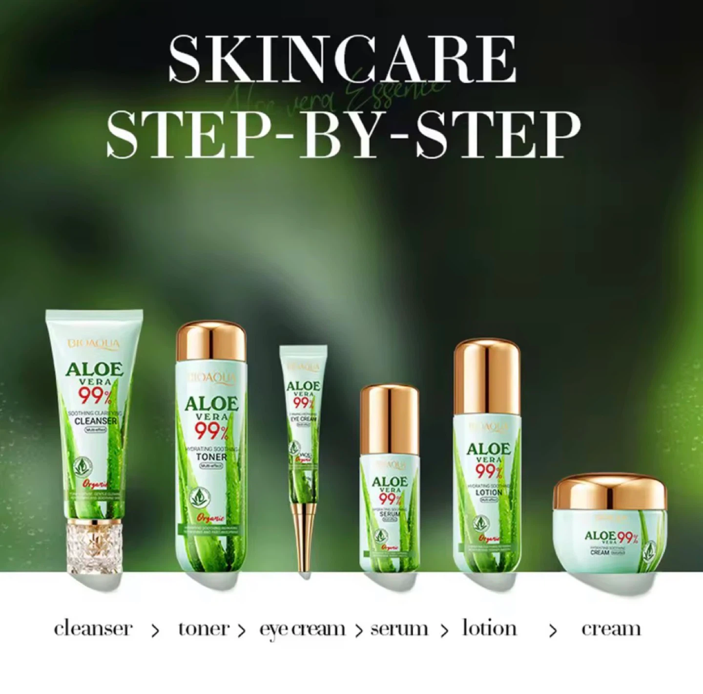 BIOAQUA Aloe Vera 99% Skincare Set - photo 2