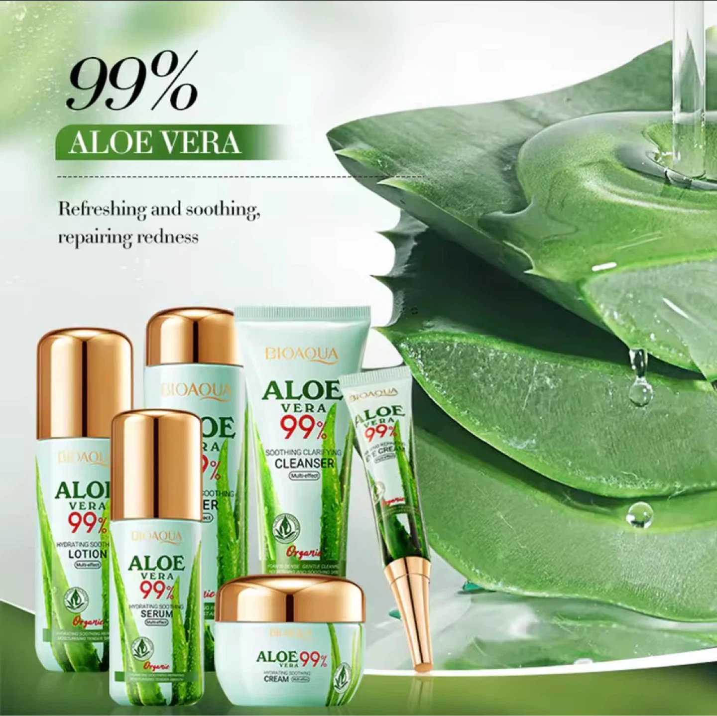 BIOAQUA Aloe Vera 99% Skincare Set - photo 3