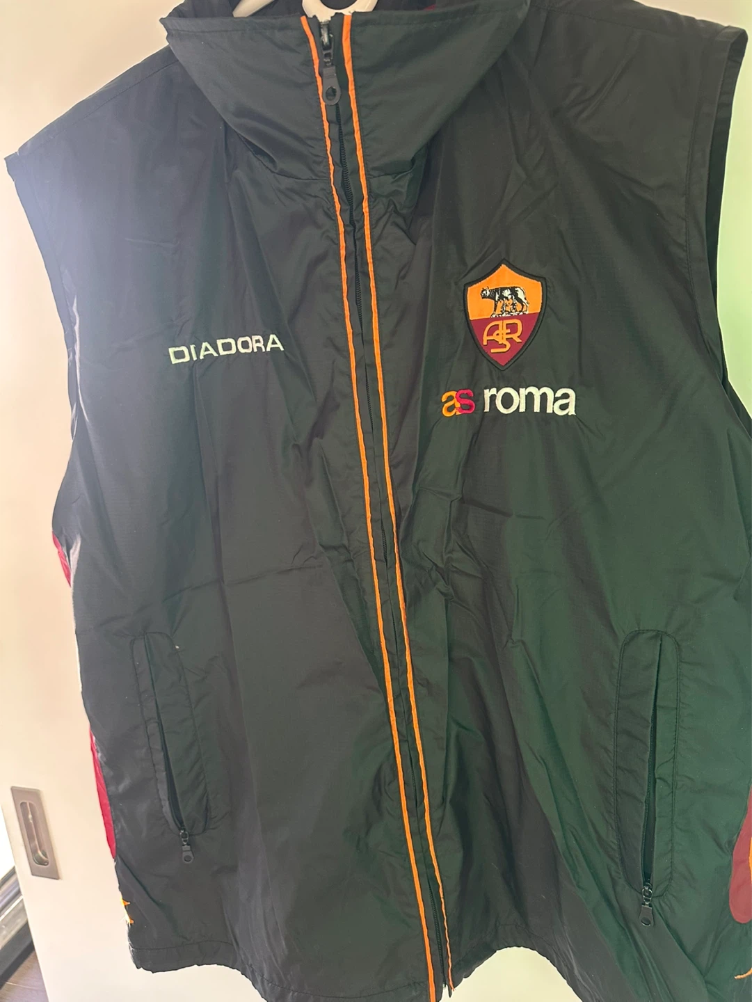 Diadora AS Roma Sleeveless Jacket