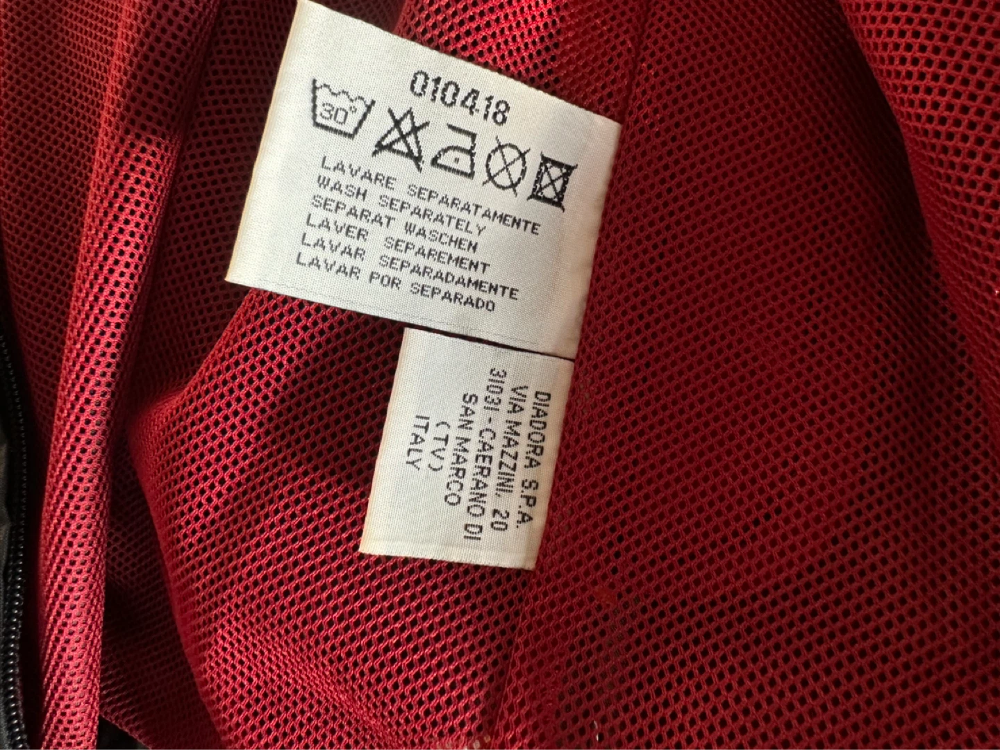 Diadora AS Roma Sleeveless Jacket - photo 3