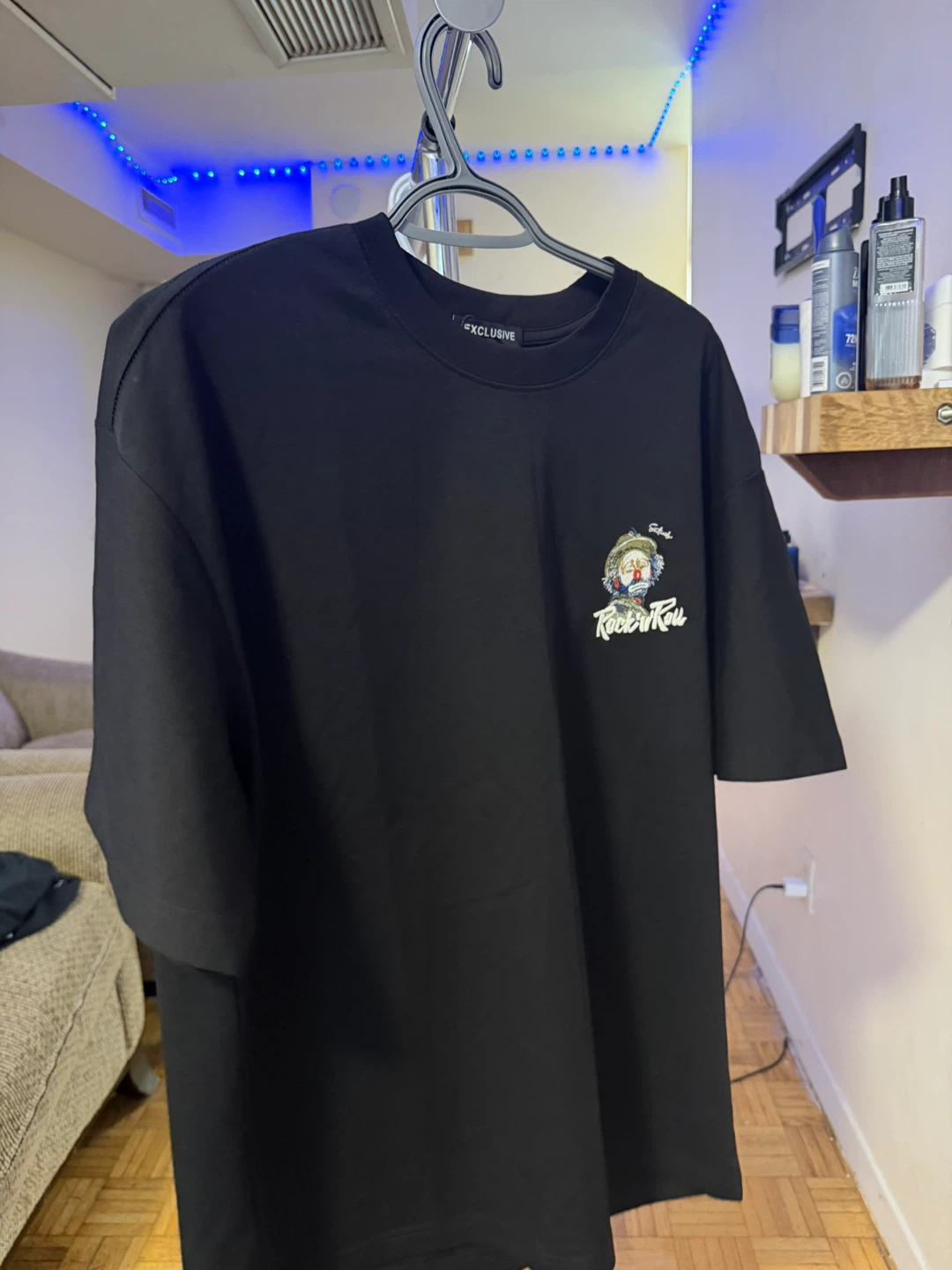 Black Clown Graphic T-Shirt
