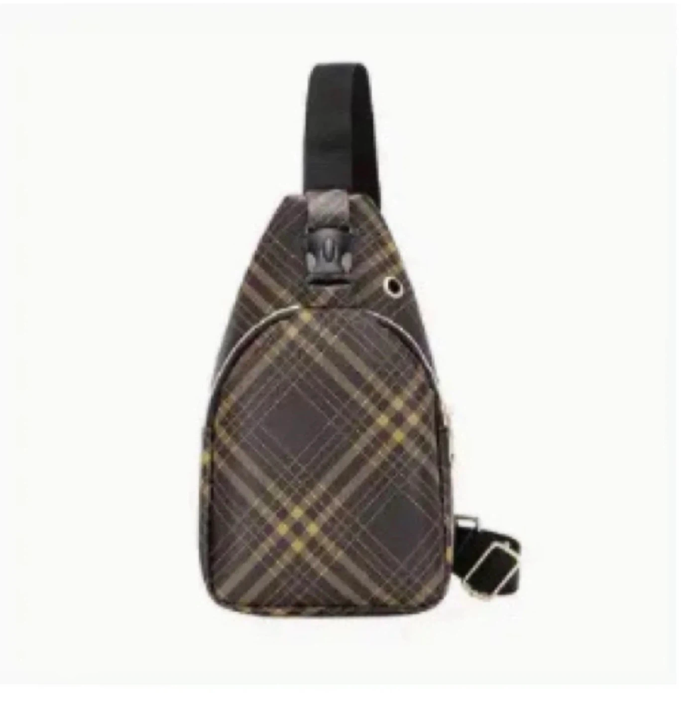 Plaid Sling Bag