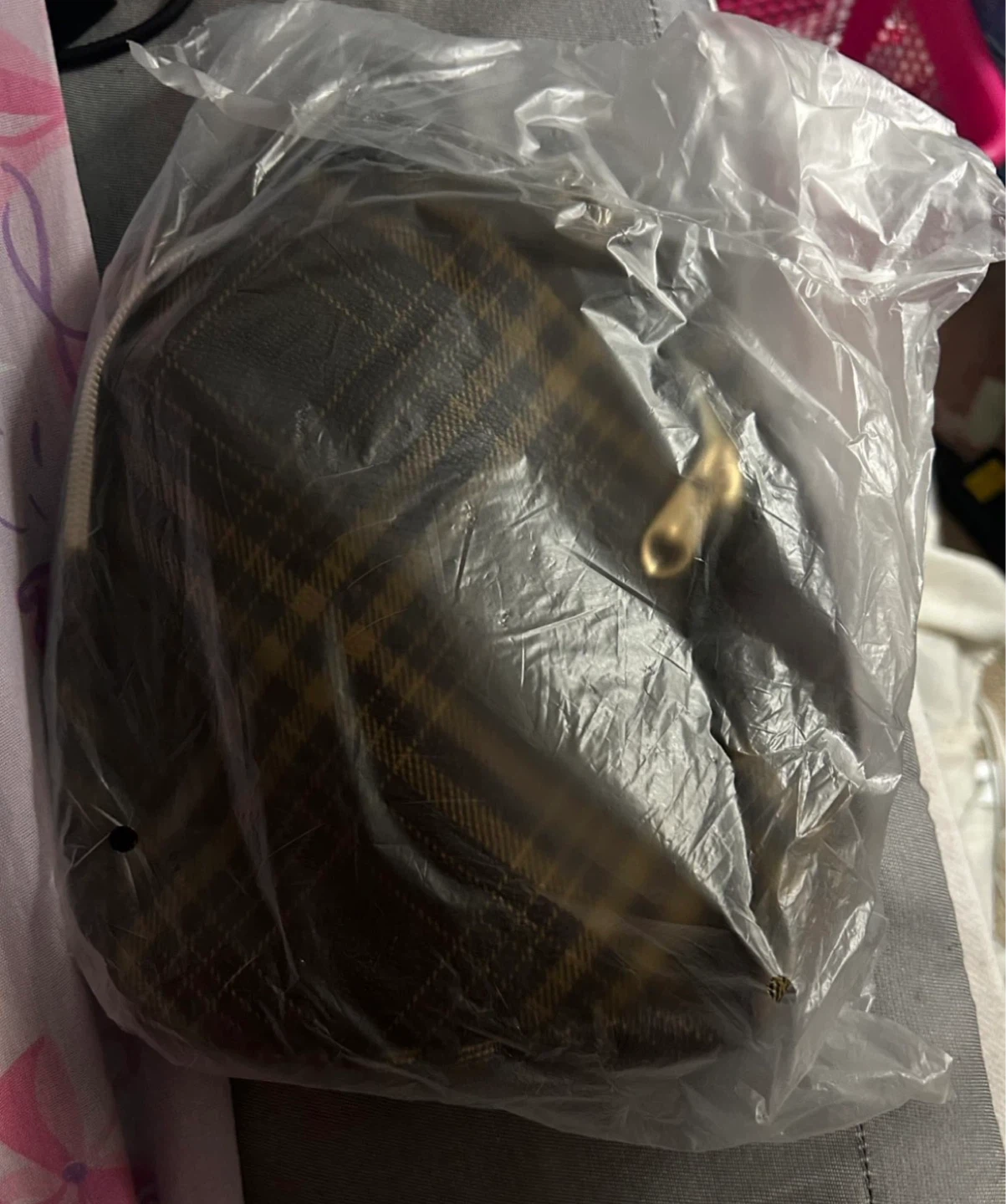 Plaid Sling Bag - photo 2