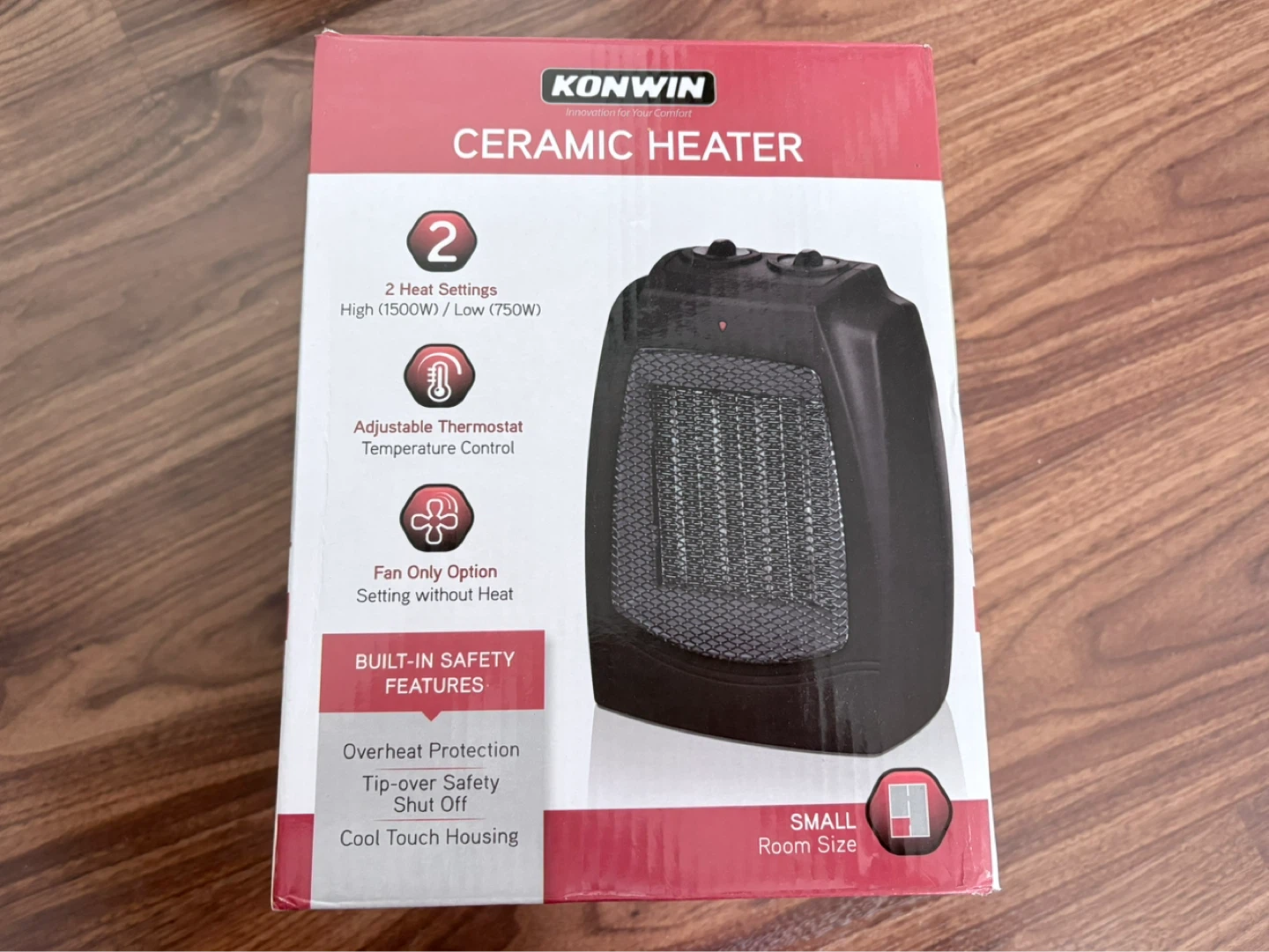 Konwin Ceramic Heater saving electric