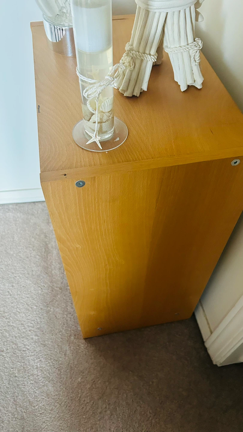 Light Wood 2-Shelf Bookcase - photo 2