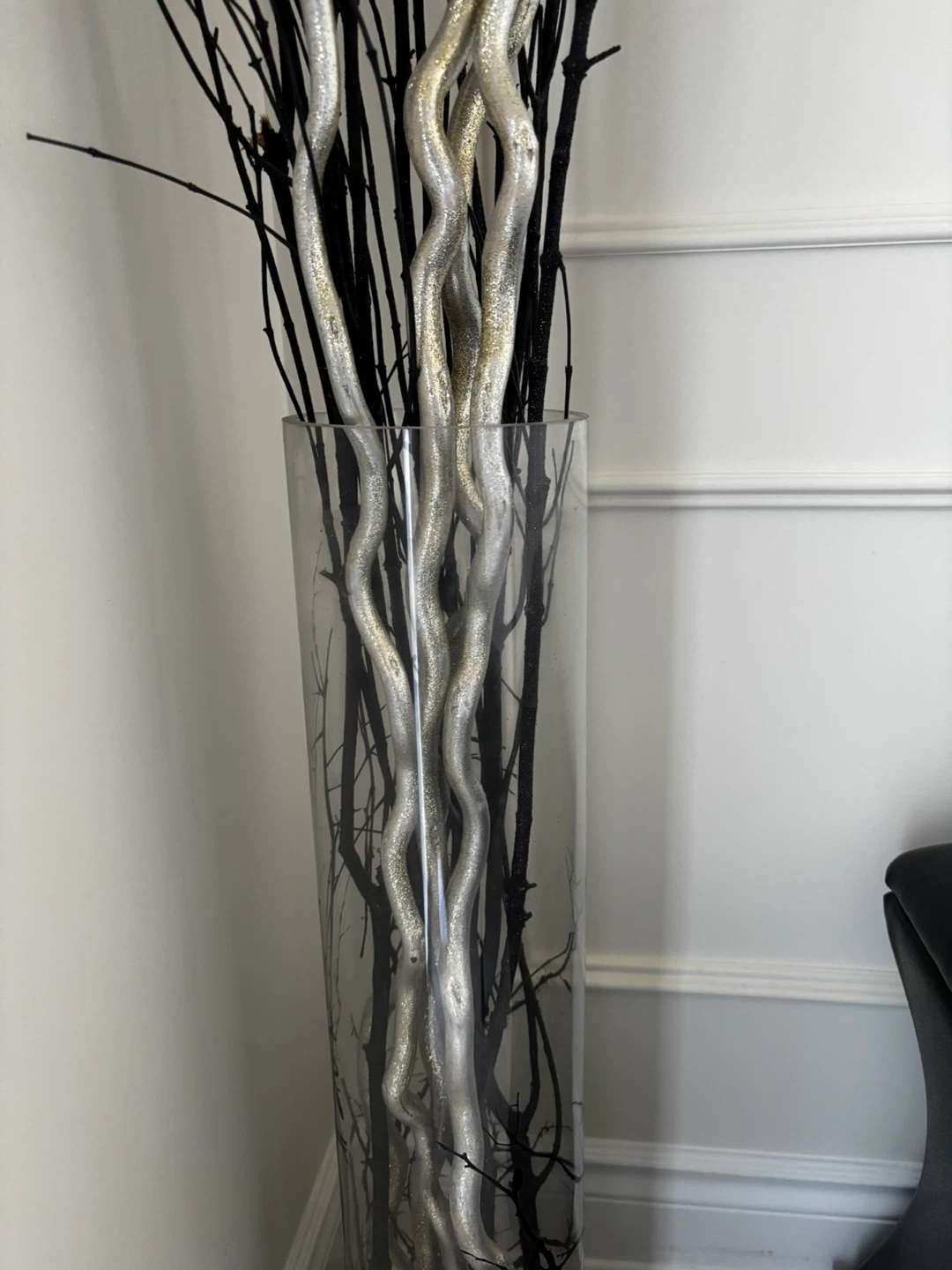 Decorative Branches in Glass Vase - photo 2