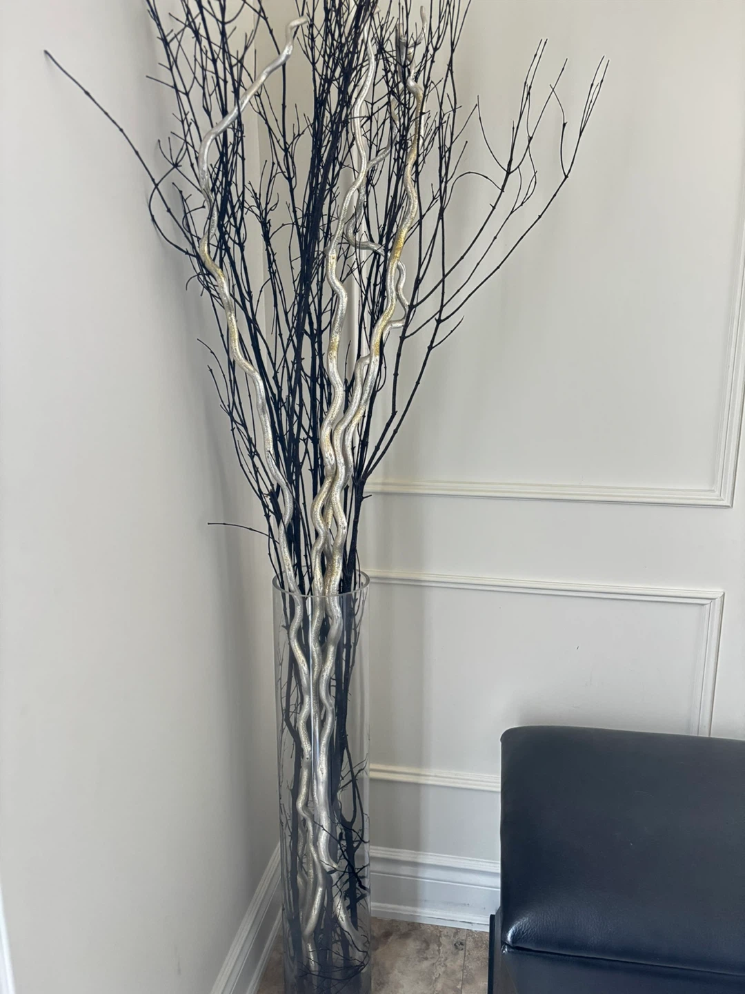 Decorative Branches in Glass Vase