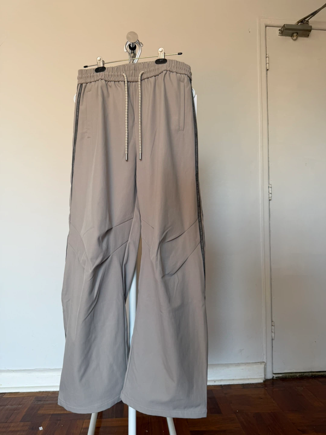 Men's Beige Track Pants