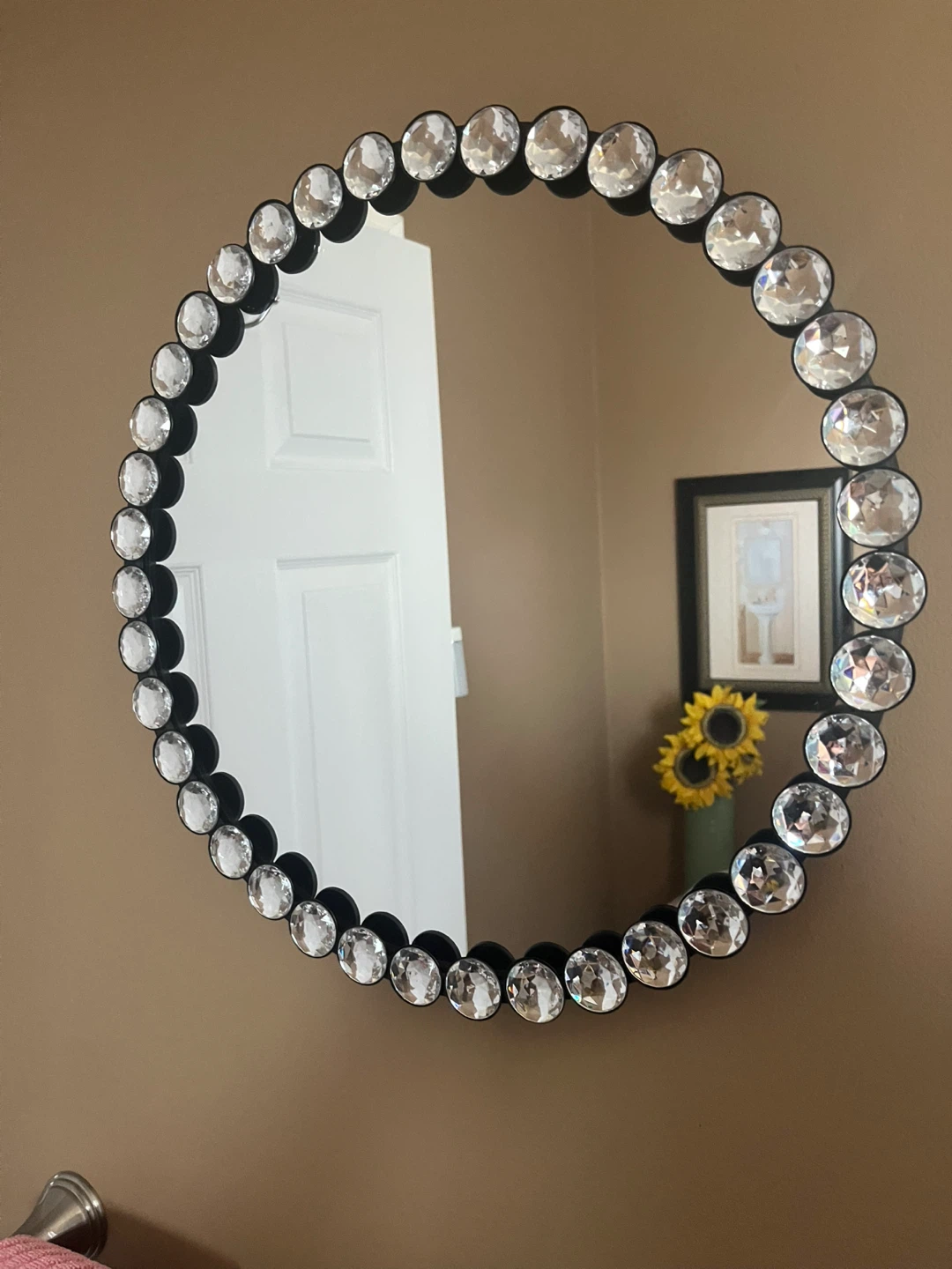 Round Decorative Mirror   17 inches - photo 3