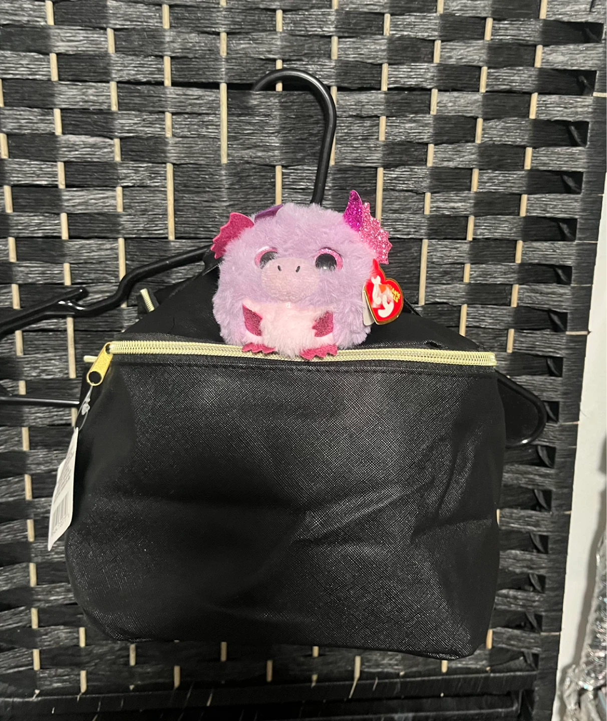 Ty Beanie Boos Cosmetic Bag with Plush