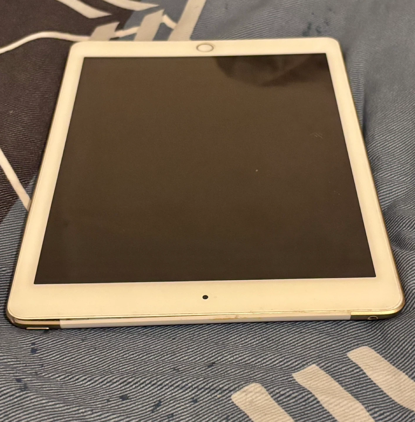 Gold Apple iPad With Charger - photo 4