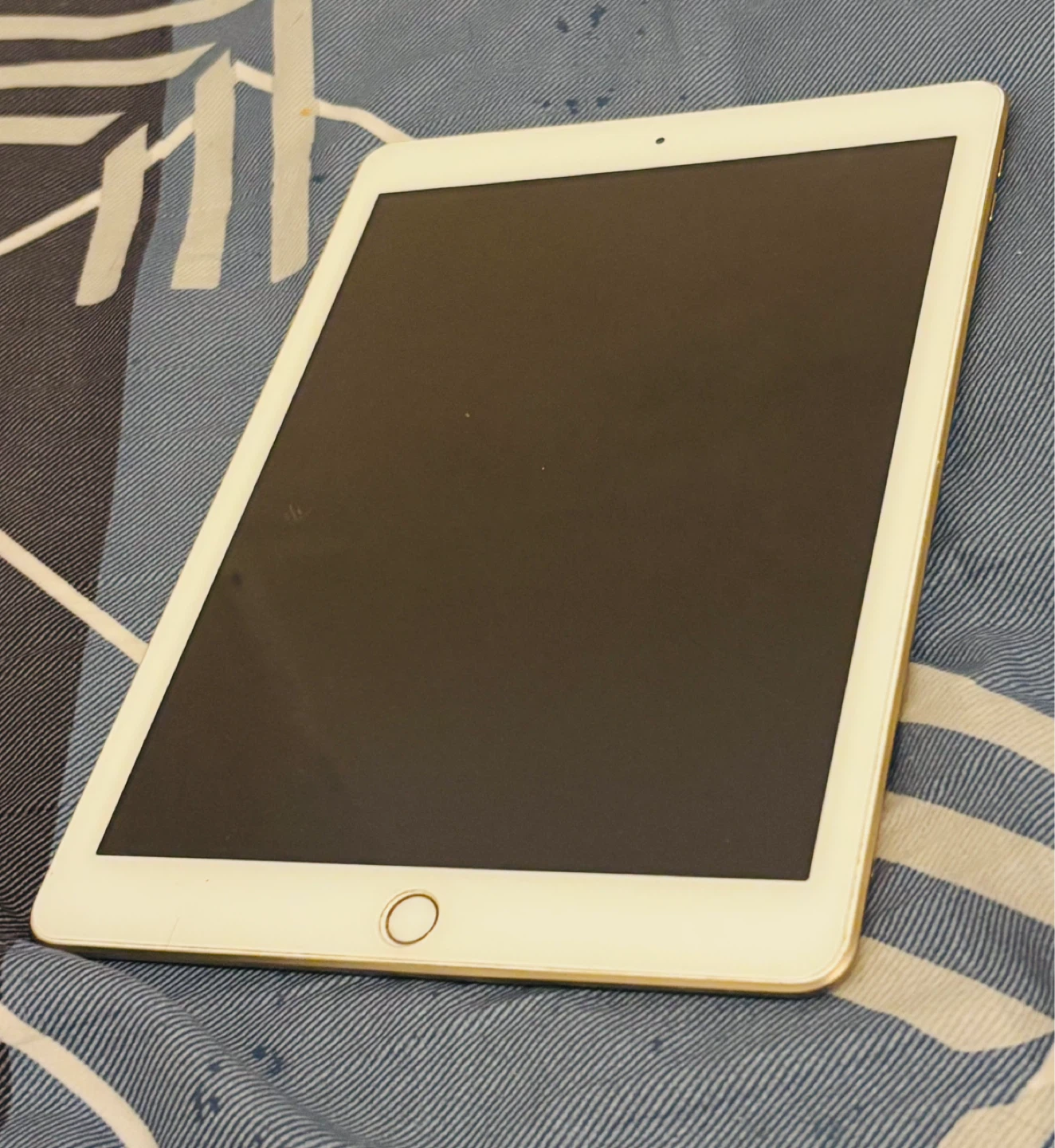 Gold Apple iPad With Charger - photo 5