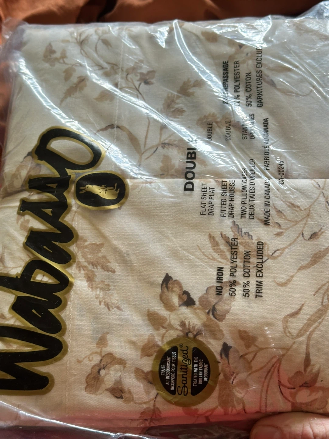 New old stock vintage double fitted sheets - photo 3
