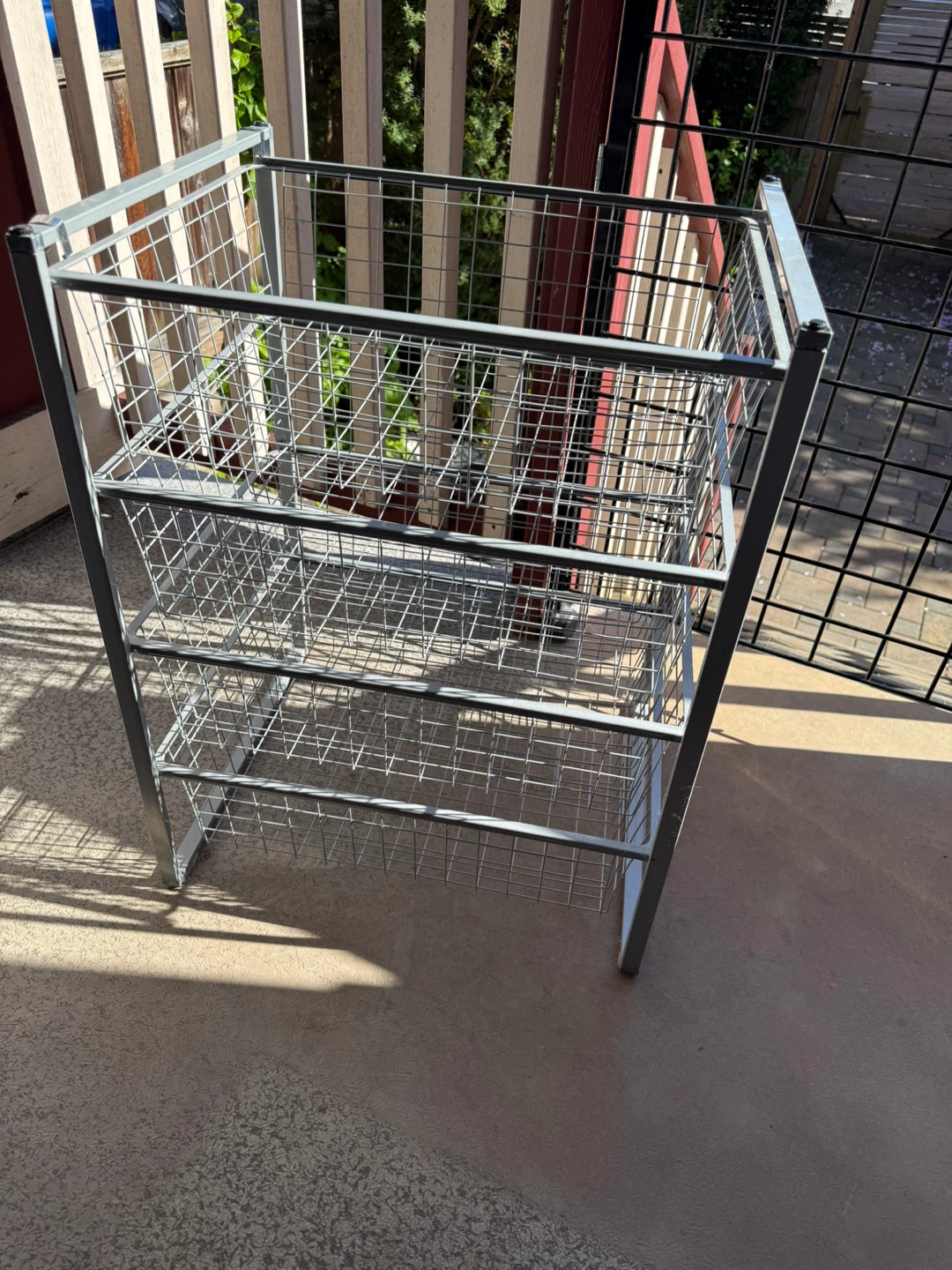 Wire Storage Shelf Unit