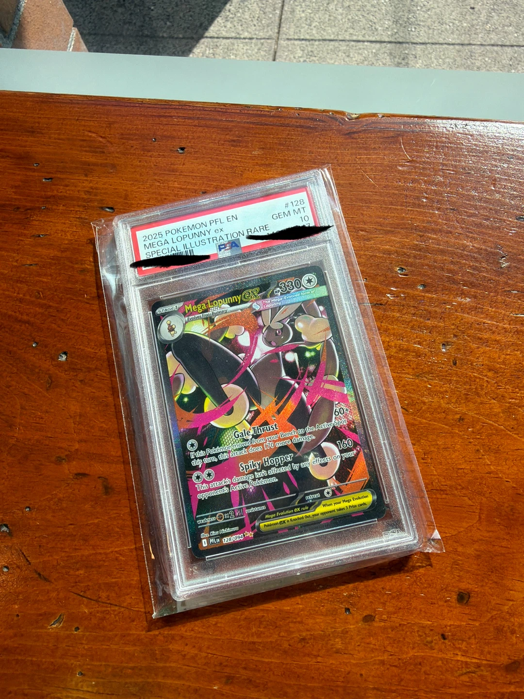 Pokemon Mega Lopunny EX Special Illustration Rare Card #128