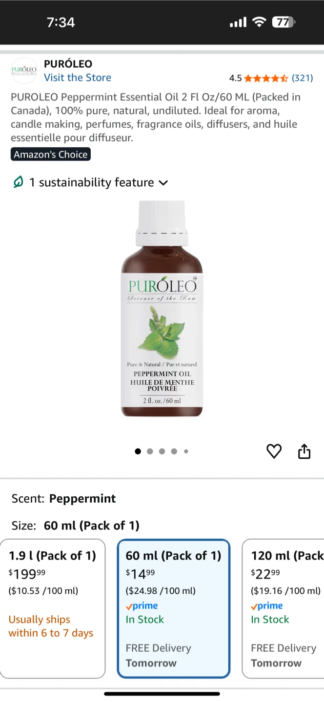 BNIP Peppermint Oil - photo 3