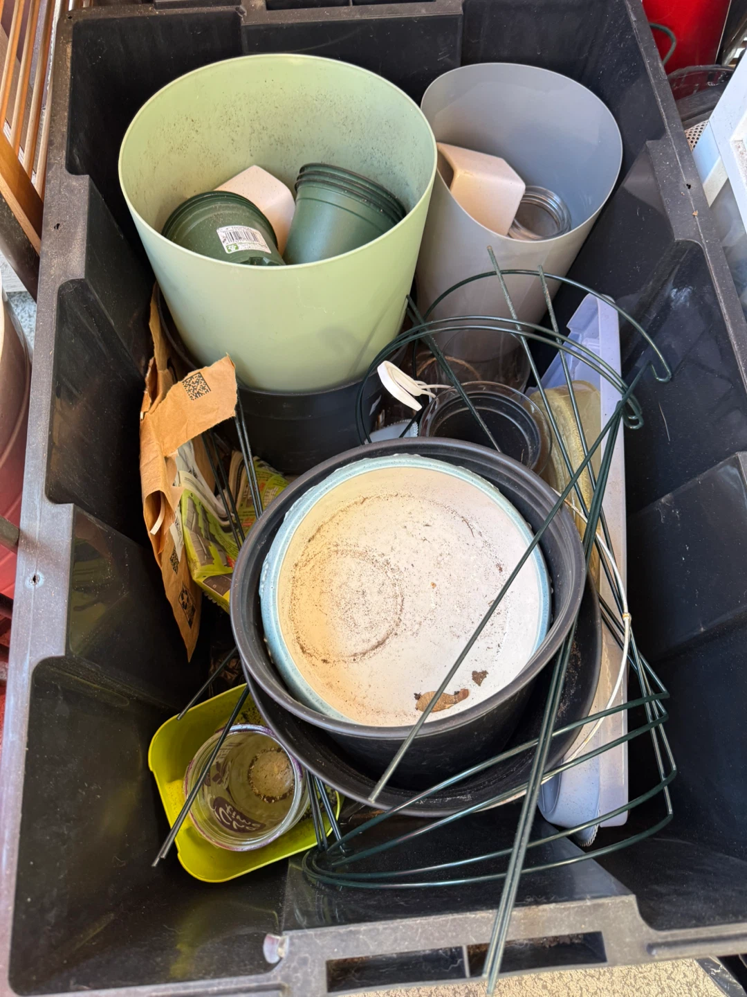 Assorted Plant Pots and Garden Accessories - photo 3