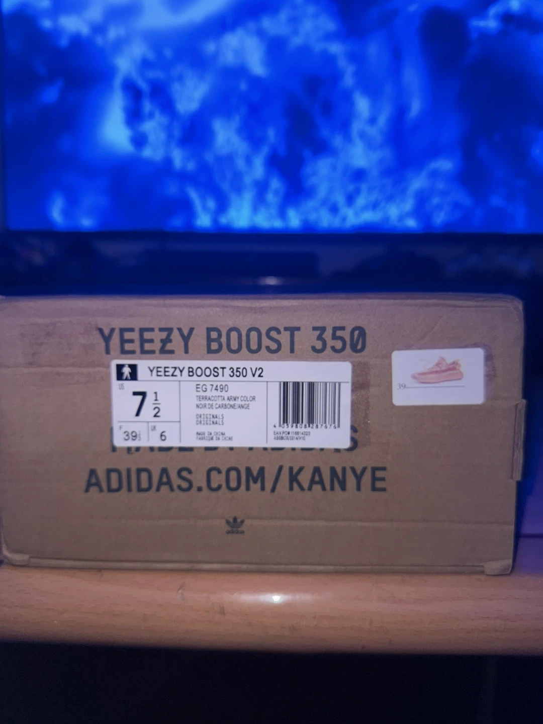 Adidas Yeezy Boost 350 V2 EG7490 "Terracotta" Sneakers - photo 2