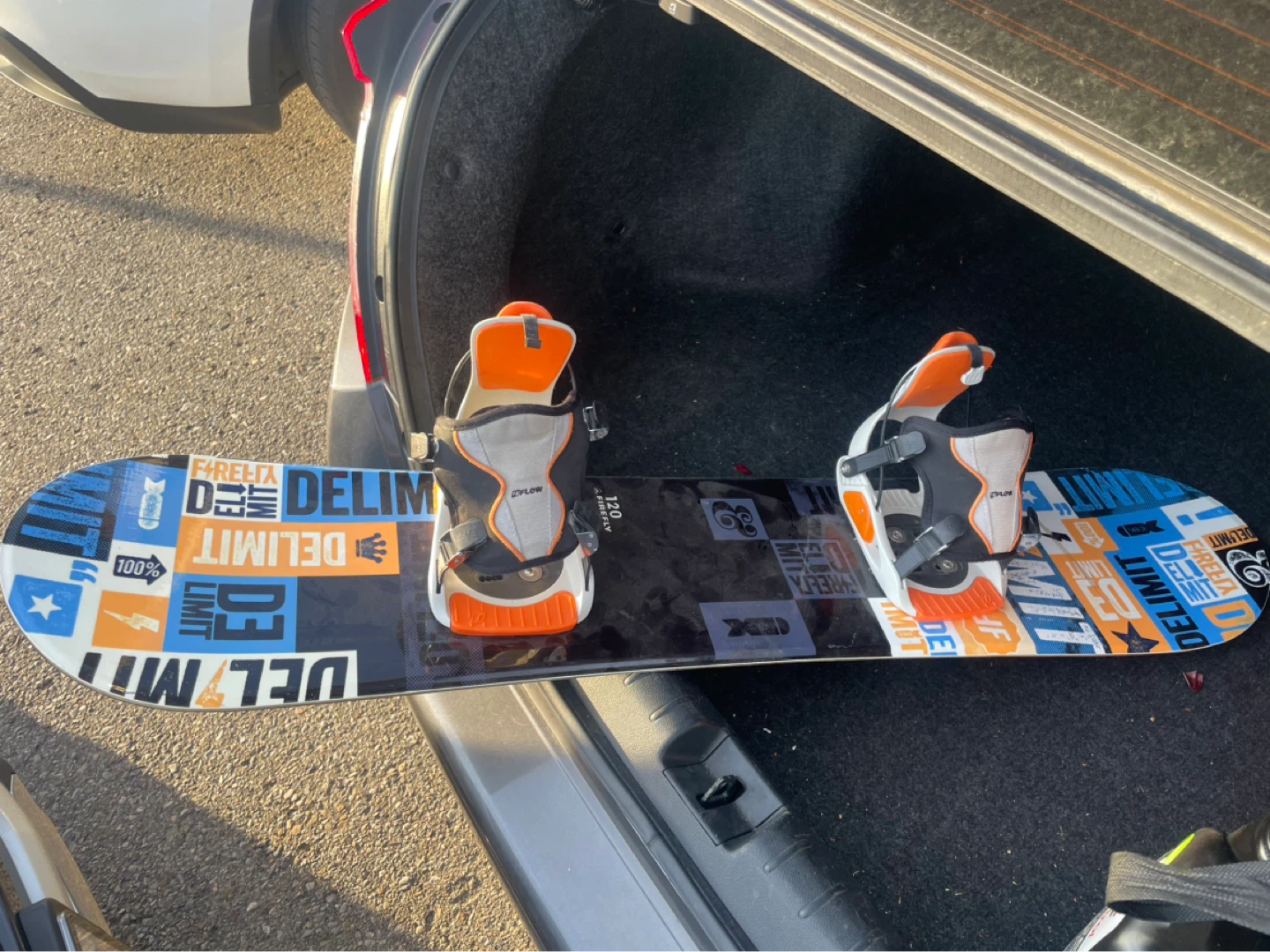 Flow Snowboard with Boots