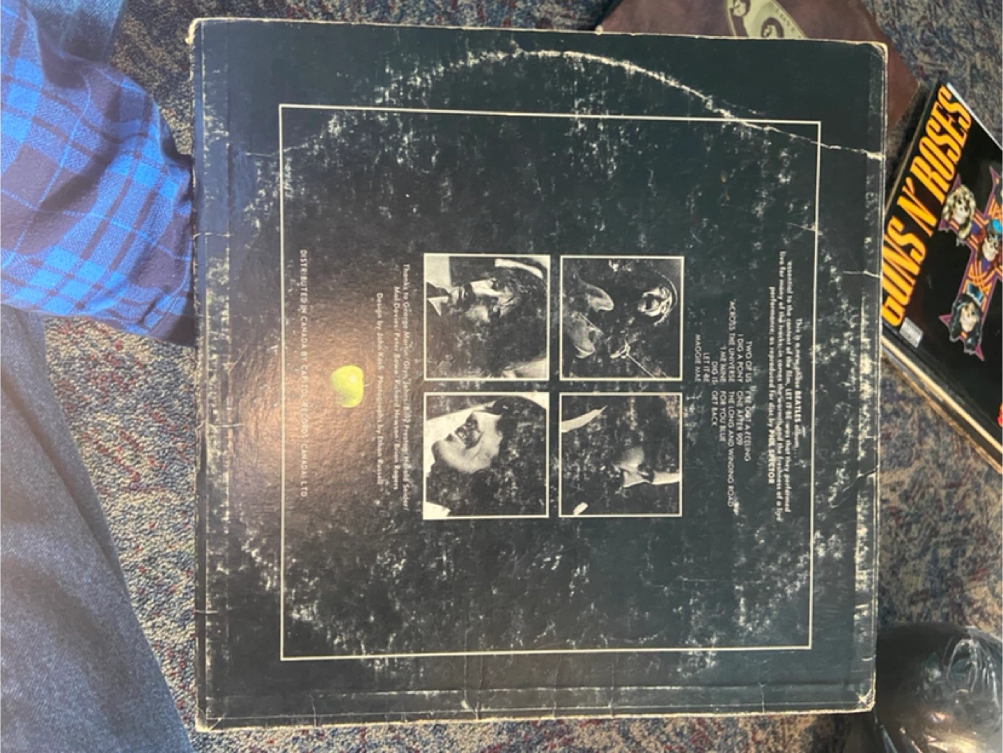 The Beatles - Let It Be Vinyl Record LP - photo 2