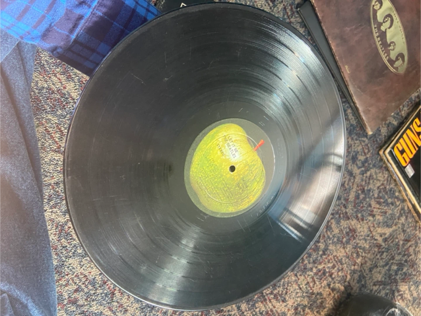 The Beatles - Let It Be Vinyl Record LP - photo 4
