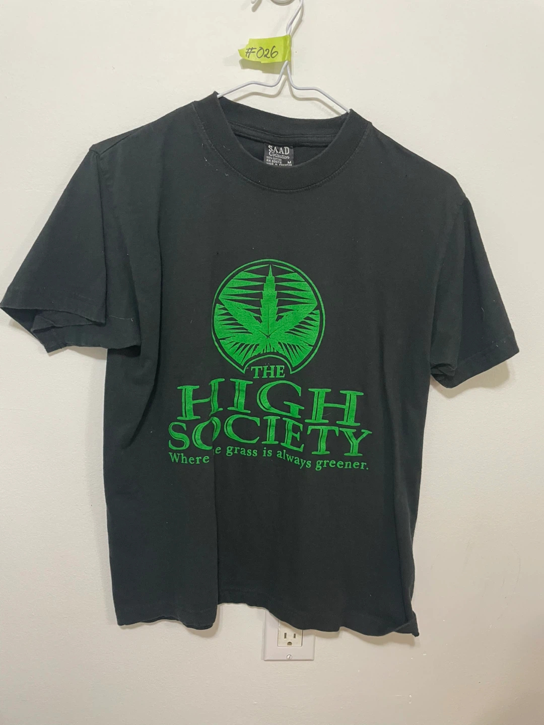 Black “The High Society” T-Shirt