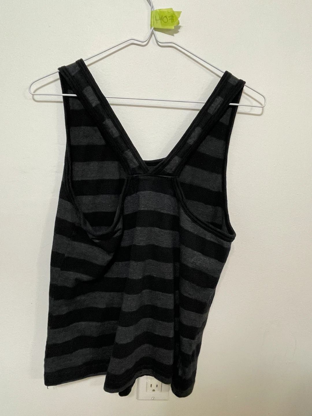 Black Striped Tank Top - photo 2
