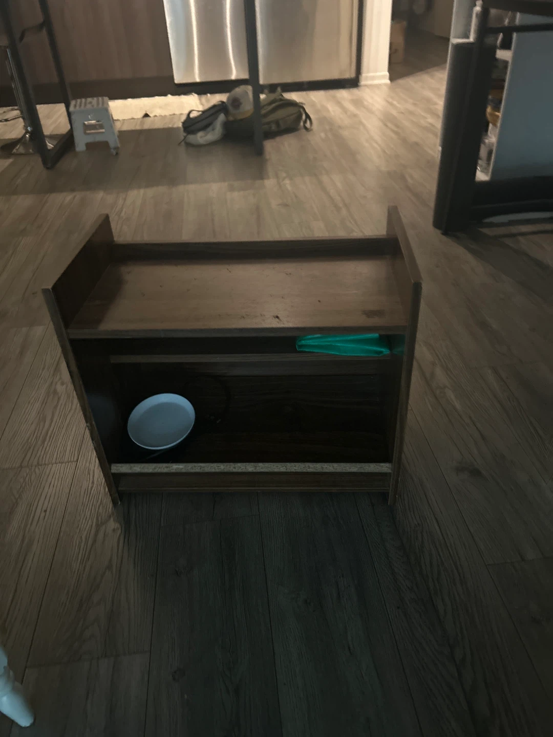 Wooden Storage Shelf Unit