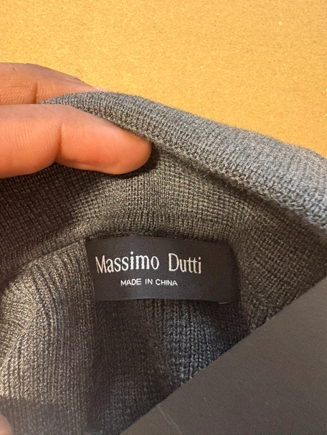 Massimo Dutti COTTON BLEND KNIT POLO SWEATER (retail 100 USD) - photo 3