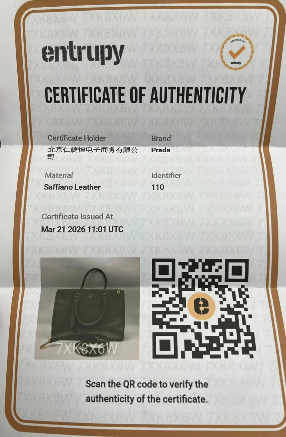 FOR SALE ✨ PRE-LOVED Prada Large Saffiano Lux Galleria Tote Bag - photo 2