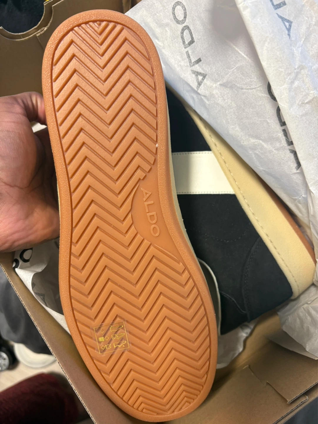 ALDO Men's Black Suede Sneakers - photo 4