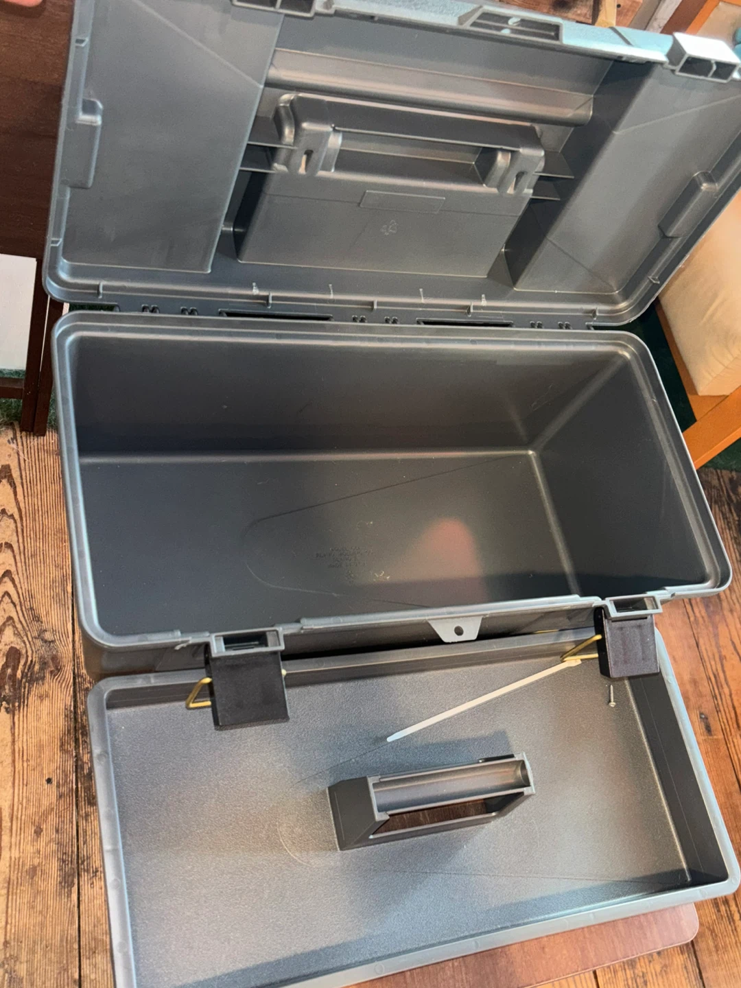 Plano Gray Plastic Toolbox - photo 5