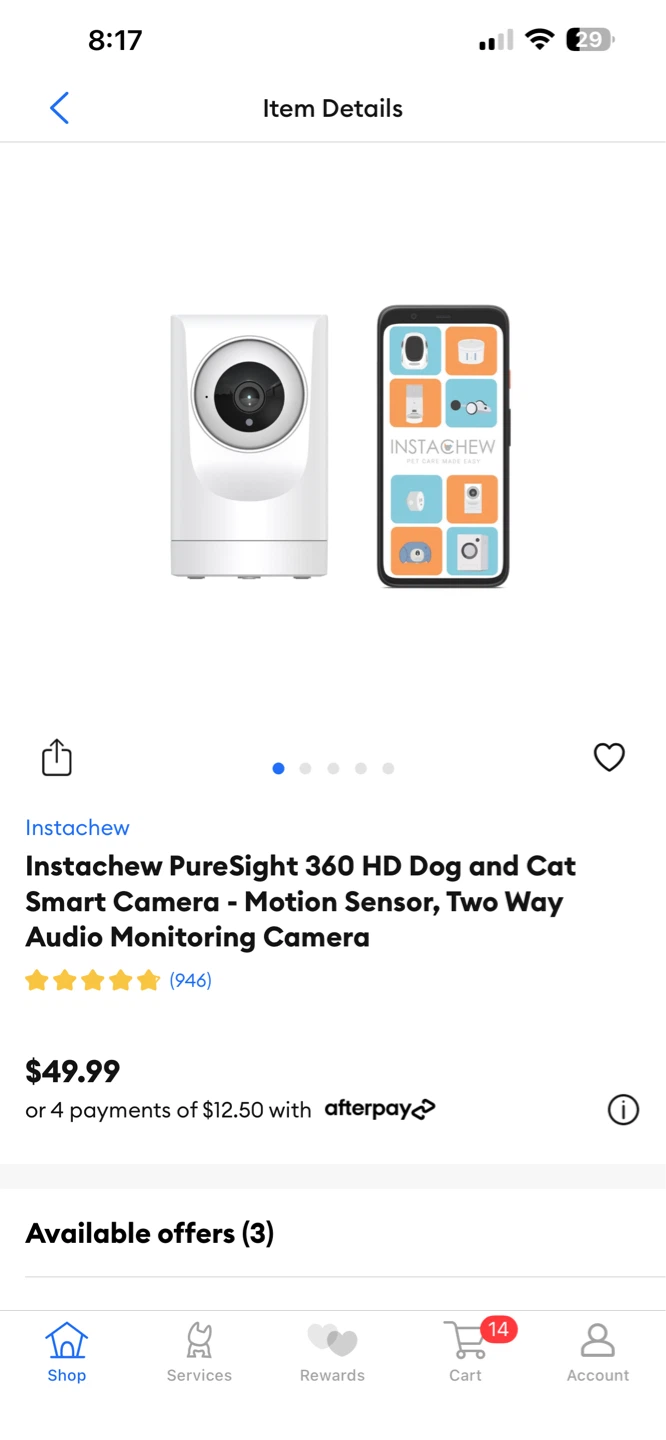 360 Pet camera from PetSmart - photo 3