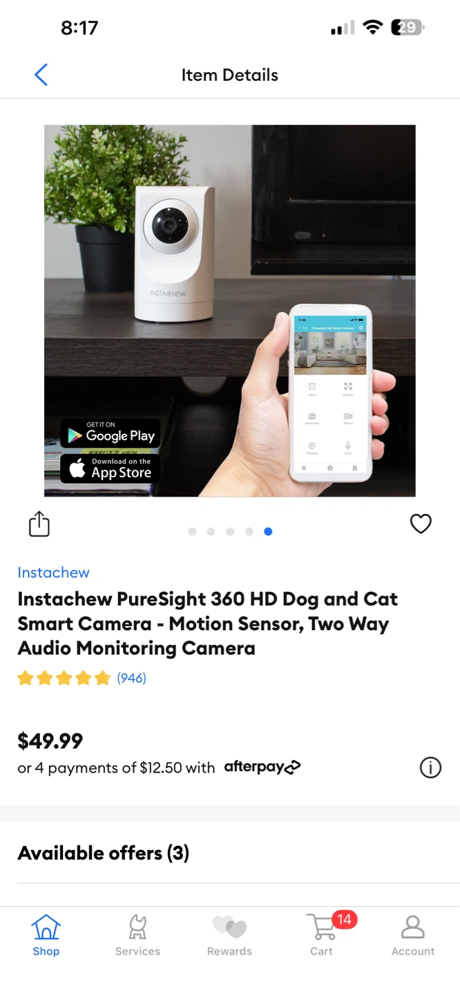 360 Pet camera from PetSmart - photo 4
