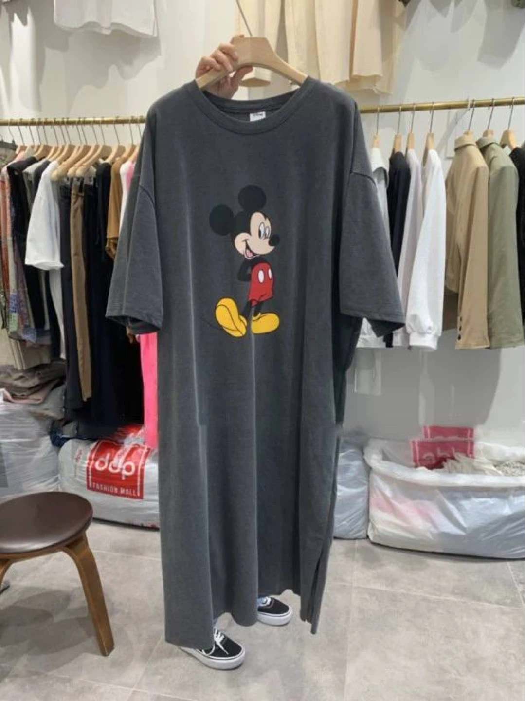 Mickey Mouse Oversized T-Shirt Dress