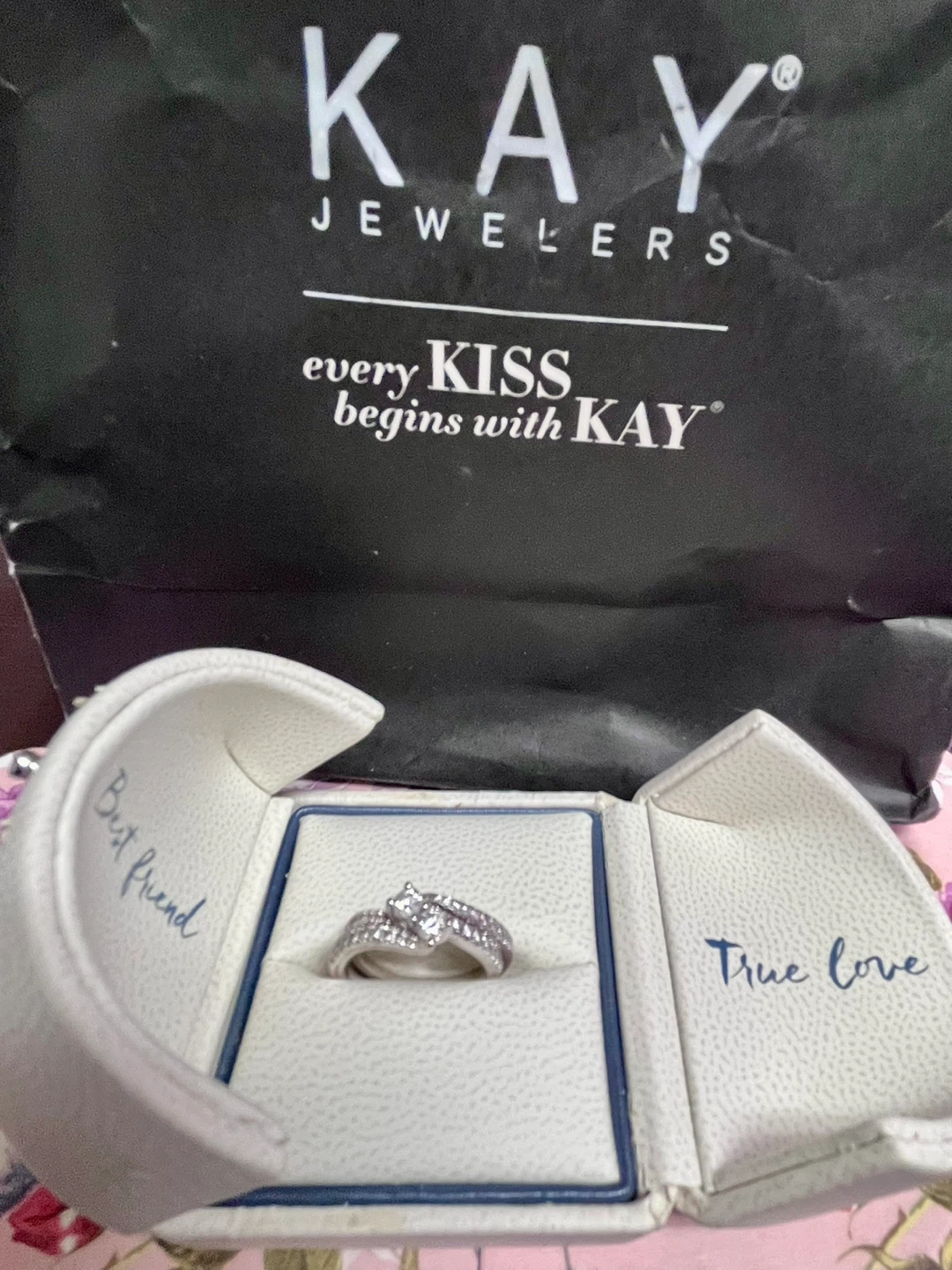 Kay Jewelers Diamond Engagement Ring Set - photo 3