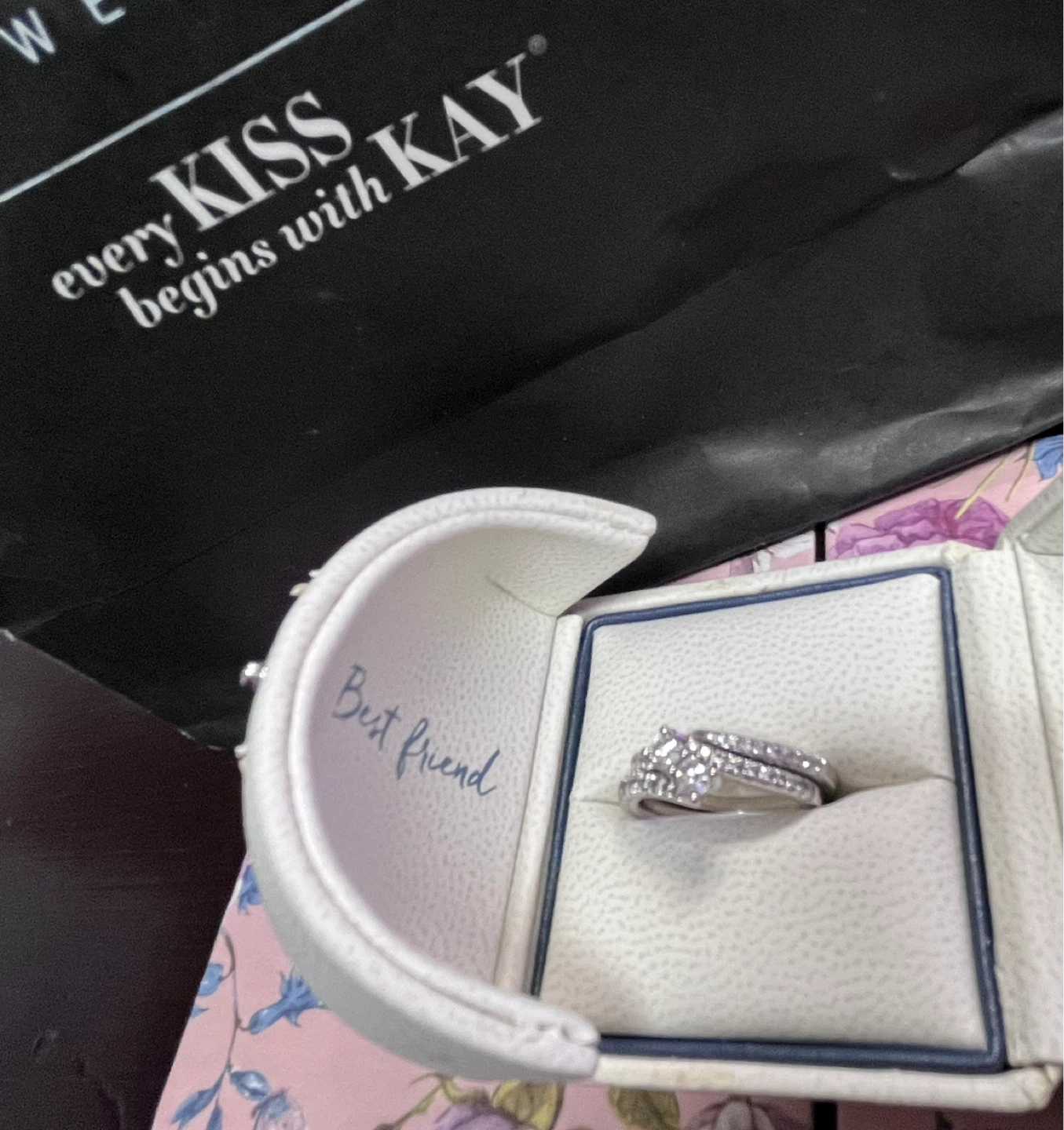 Kay Jewelers Diamond Engagement Ring Set - photo 2