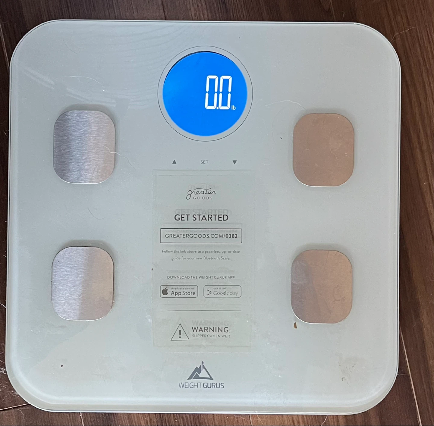 Weight Gurus Bluetooth Body Fat Scale
