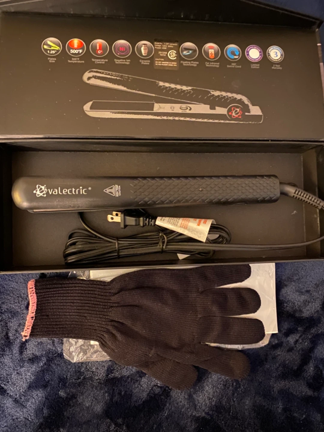 Hair straightener Iron CFS-8 Turbo Black Straightening Iron - photo 2