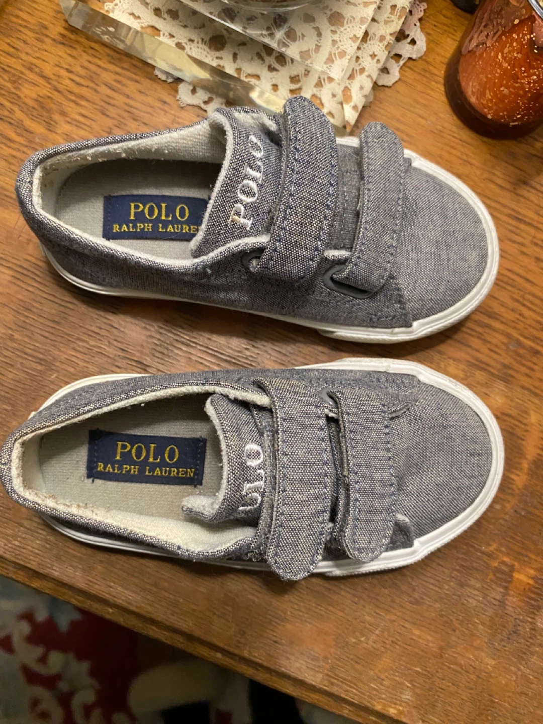 Two pairs read ad! Polo Ralph Lauren Toddler Shoes - photo 4